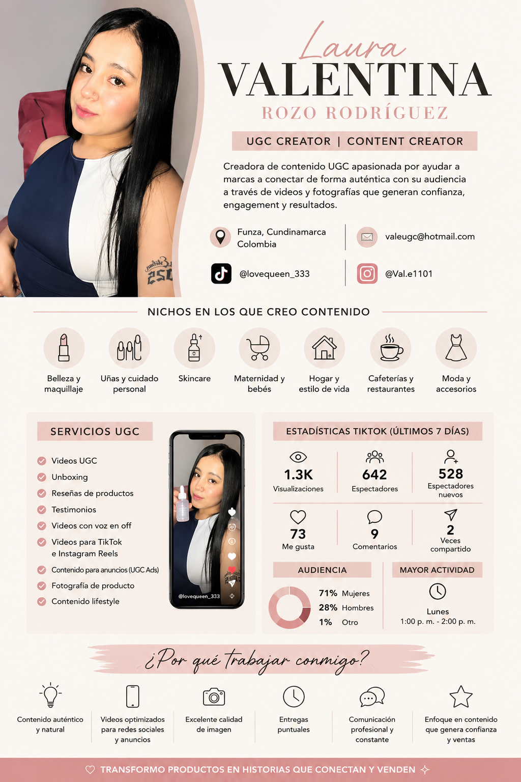 Laura V. — UGC Creator for Beauty — photo 1