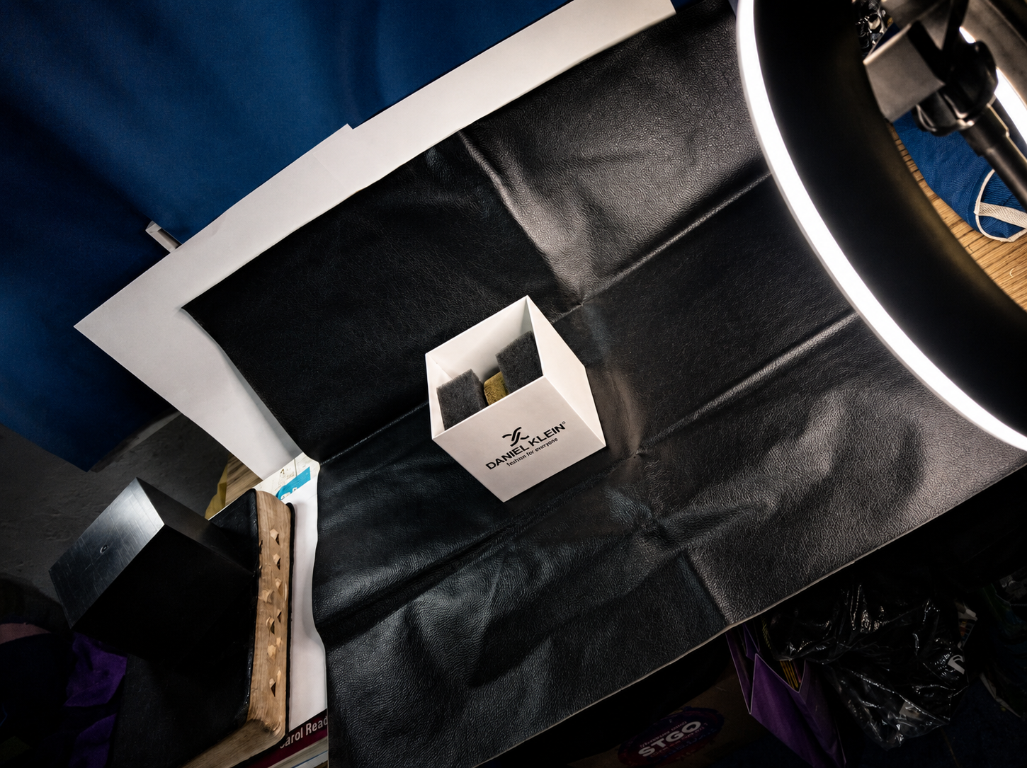 Set Creado para fotografía de Producto