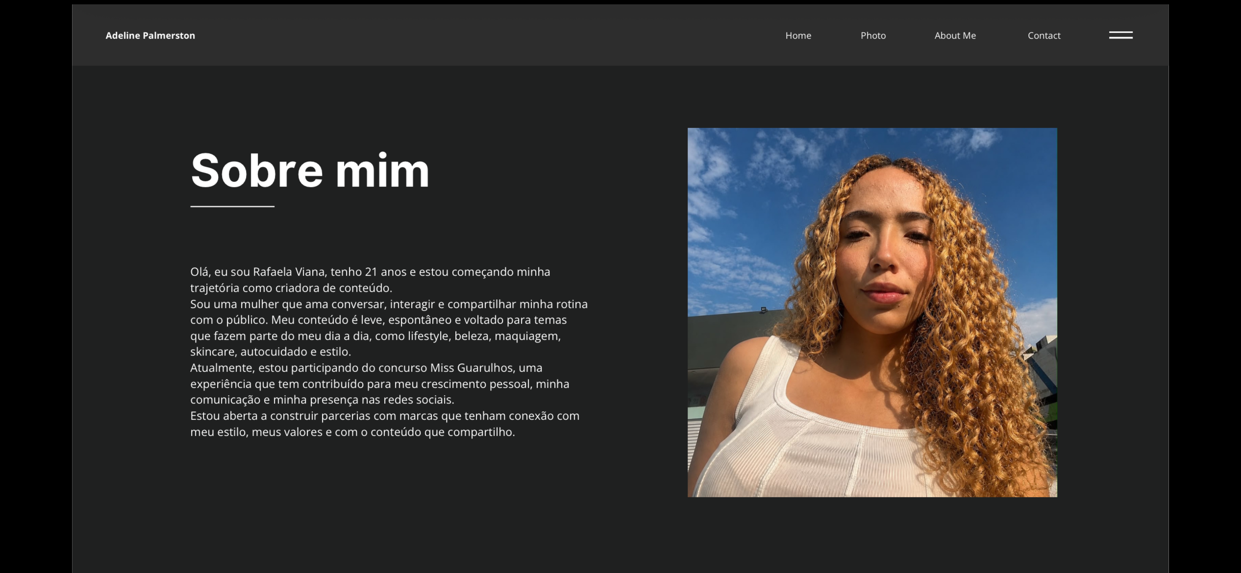 Rafaela V. — UGC Creator in Brazil — Beauty content — photo 2