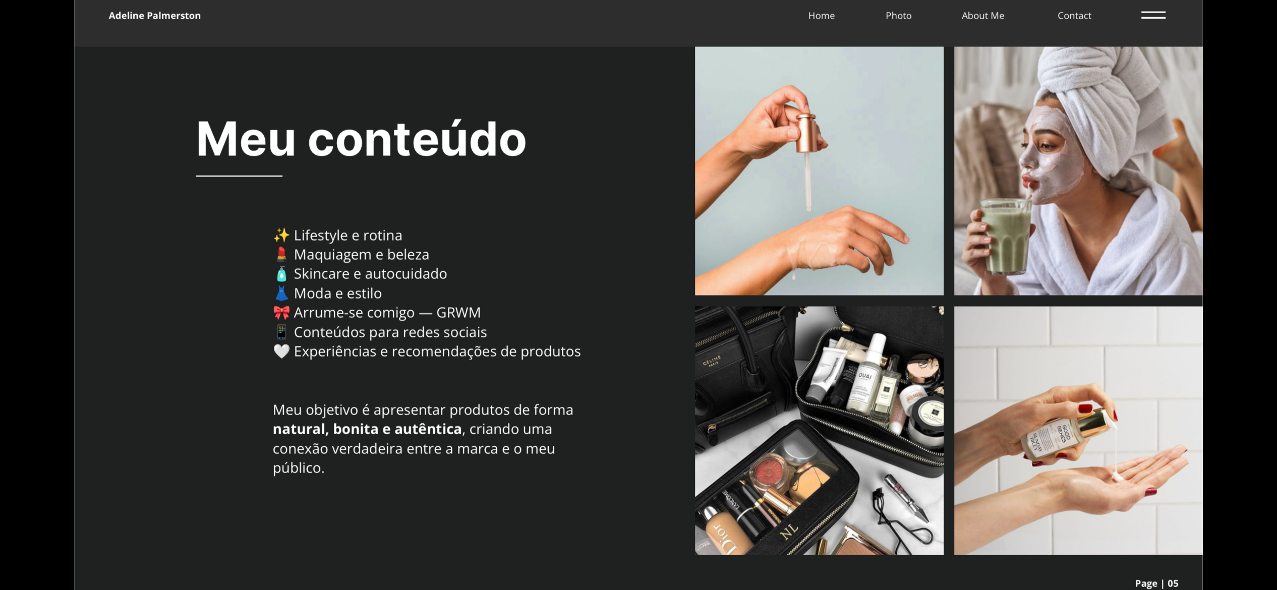Rafaela V. — UGC Creator in Brazil — Beauty content — photo 3