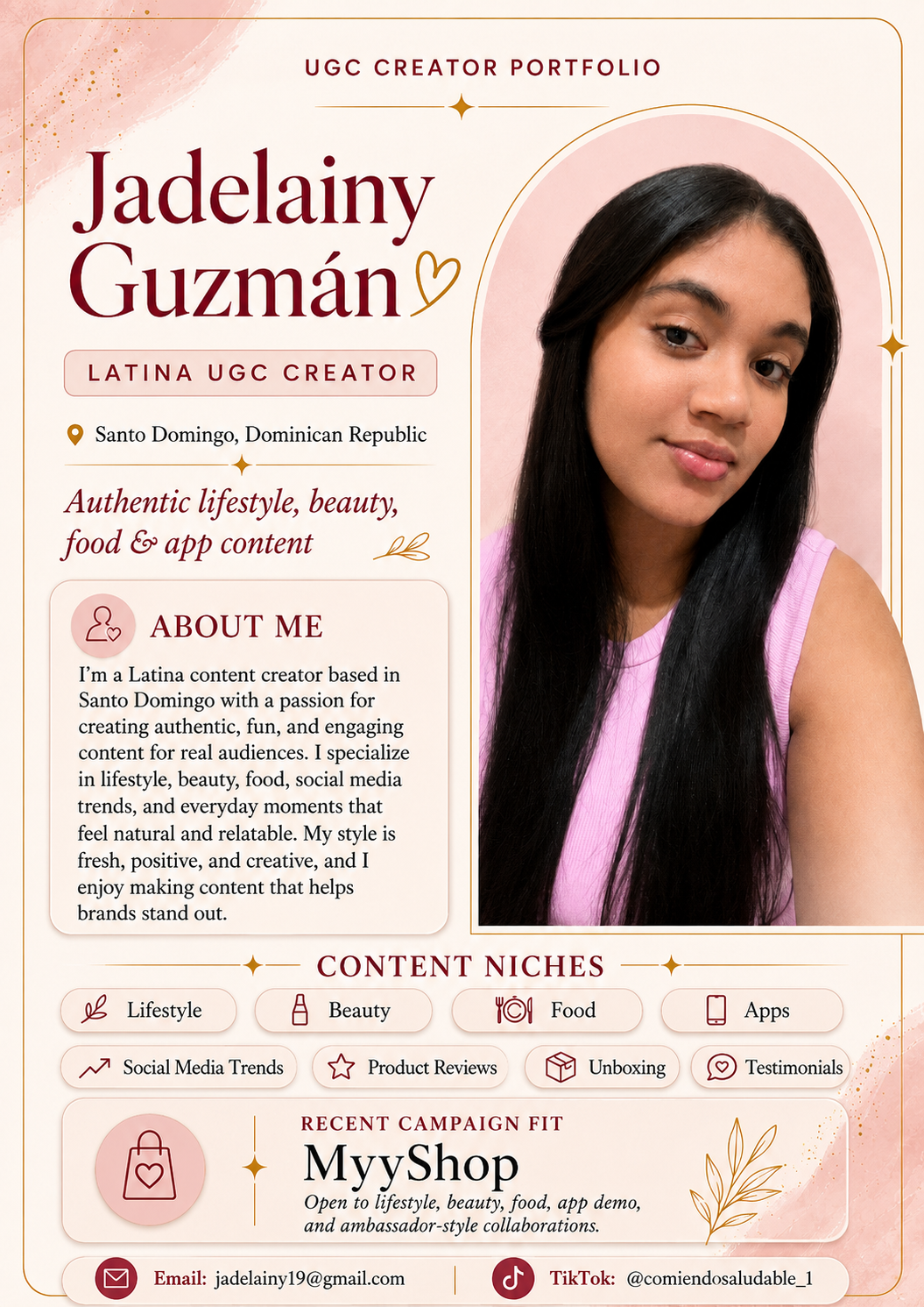 UGC Creator Portfolio – Lifestyle, Beauty, Food & Apps