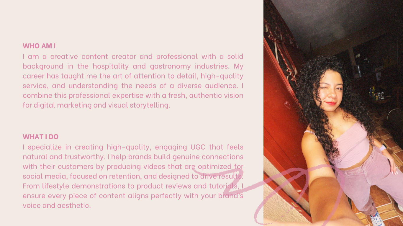 Ellie G. — UGC Creator in Guatemala — Beauty content — photo 2