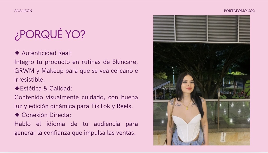 Ana L. — UGC Creator in Colombia — Beauty content — photo 4