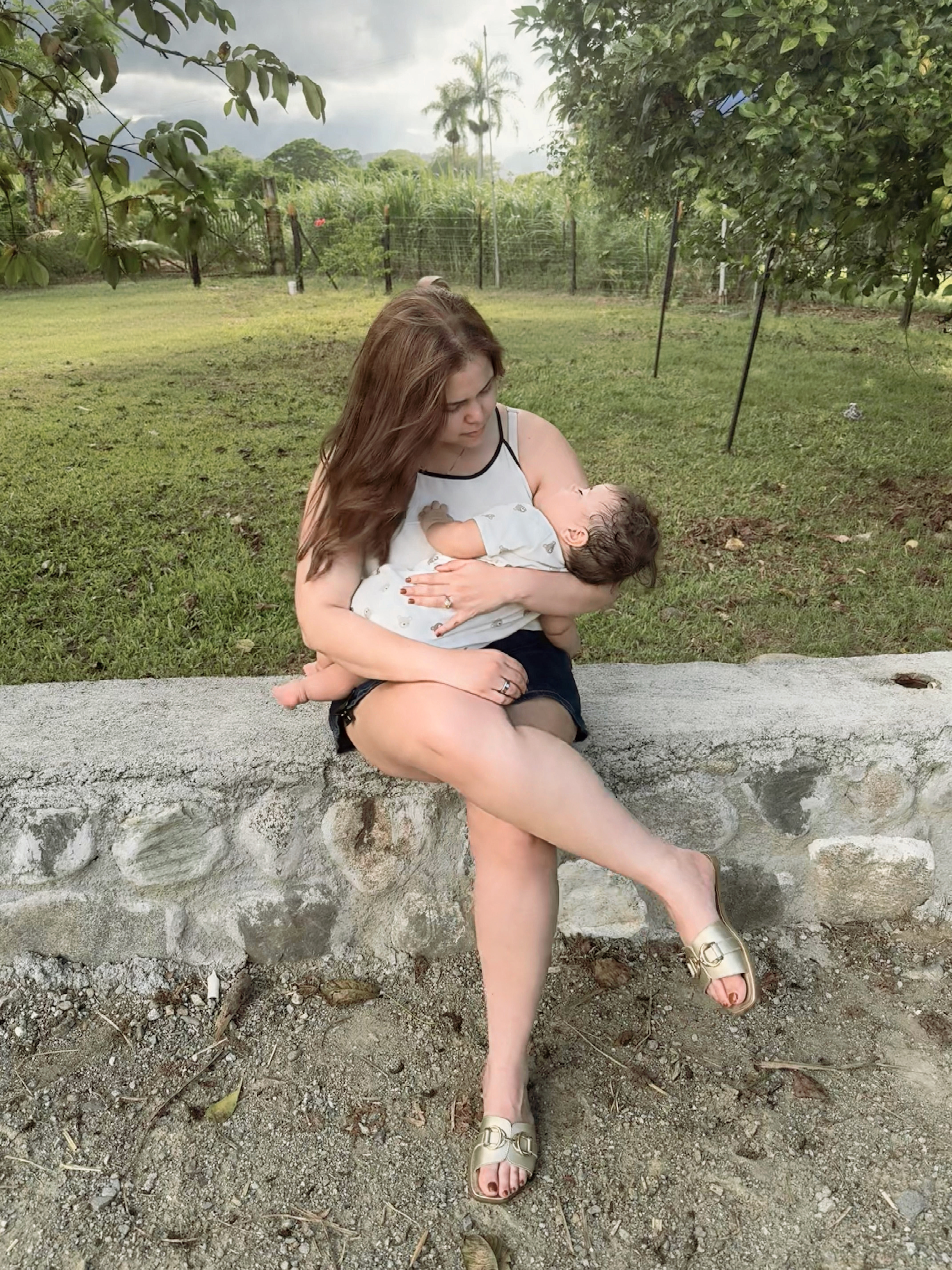 Experiencia de maternidad en exteriores