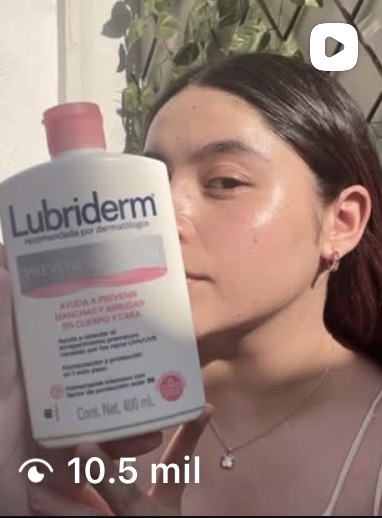 Piel bonita con Lubriderm💖